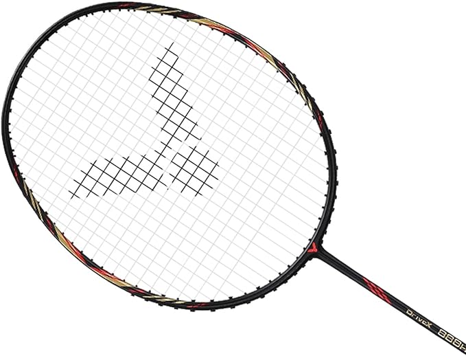 VICTOR Drive X 888H Strung Badminton Racket (Black)