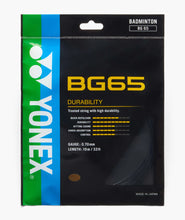 Load image into Gallery viewer, YONEX BG65 BADMINTON STRING -SET