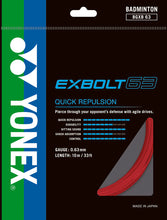 Load image into Gallery viewer, YONEX EXBOLT63 BADMINTON STRING -SET