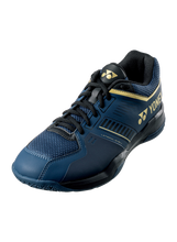 Load image into Gallery viewer, Yonex Power Cushion Strider Flow (Wide) (Navy/Gold)