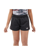 Load image into Gallery viewer, Yonex Women's Shorts With Inner Shorts YW0047 (Black)