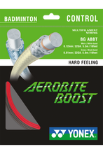 Load image into Gallery viewer, Yonex Aerobite Boost 10m Badminton String (Grey / Yellow)