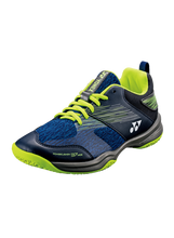 Load image into Gallery viewer, Yonex Power Cushion 37 Wide Unisex (Navy / Yellow)