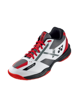 Load image into Gallery viewer, Yonex Power Cushion 39 Wide shoe (White/Red)