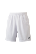 Load image into Gallery viewer, Yonex YM0004 Men's Team Shorts (Black, White)