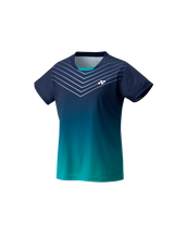 Load image into Gallery viewer, Yonex YW0025 Women's Crew Neck Shirt (Denim Navy)