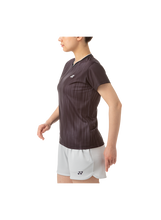 Load image into Gallery viewer, Yonex YW0026 Women's Crew Neck Shirt (Black)