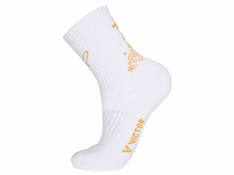 Victor Chinese New Year Sport Socks SK-408CNY (White or Black)