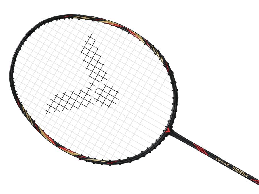 VICTOR Drive X 888H Strung Badminton Racket (Black) – Oregon