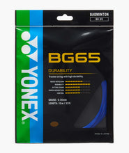 Load image into Gallery viewer, YONEX BG65 BADMINTON STRING -SET
