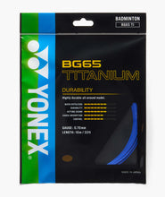 Load image into Gallery viewer, YONEX BG65 TI (TITANIUM) BADMINTON STRING

