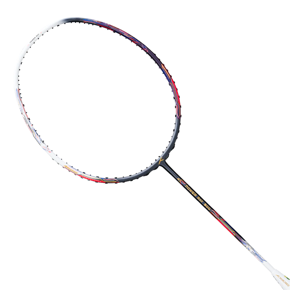 Hundred POWER RAY 900 (Strung) (Dark Grey/White)