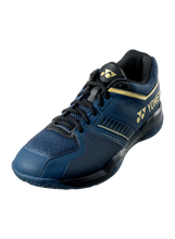 Load image into Gallery viewer, Yonex Power Cushion Strider Flow (Wide) (Navy/Gold)
