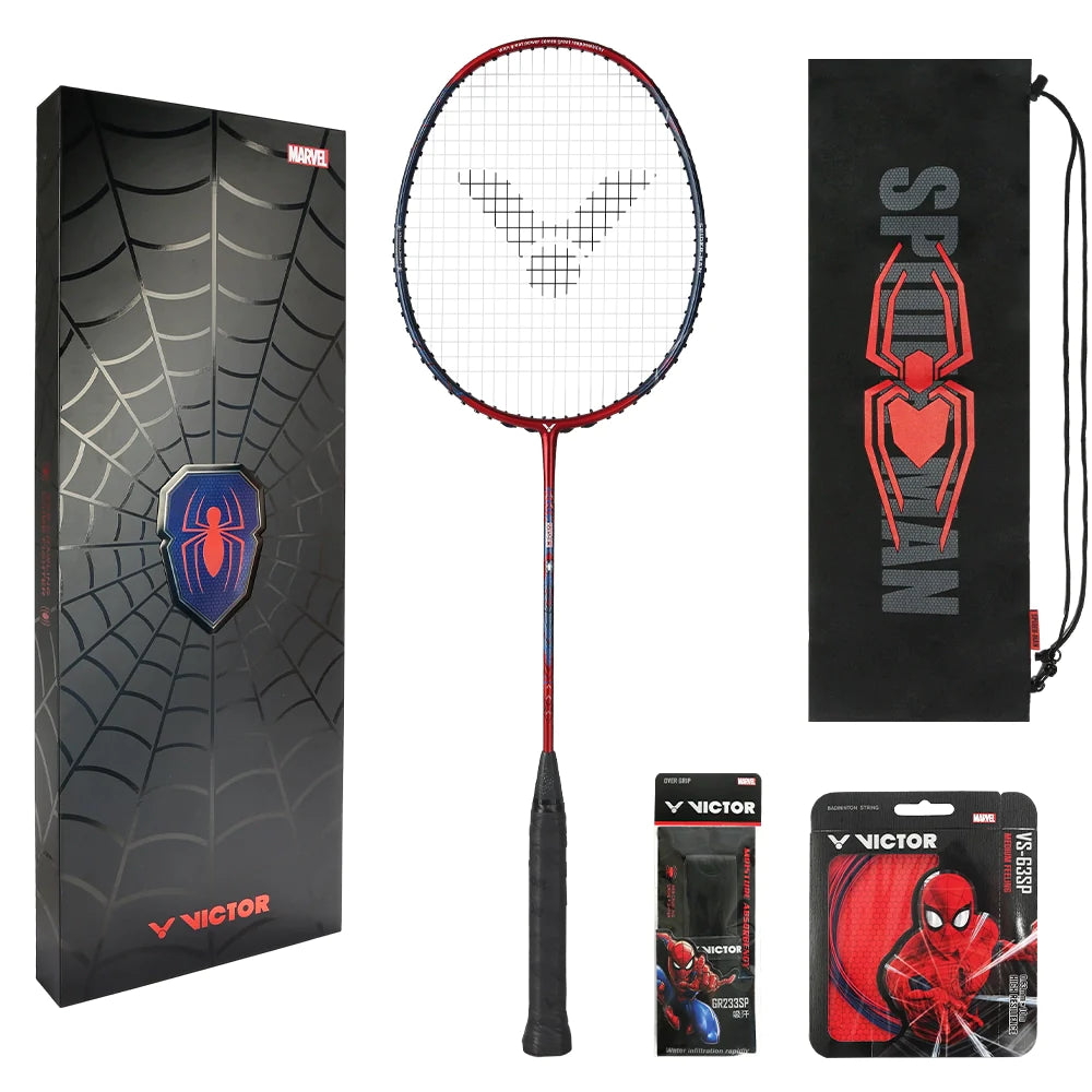Victor - VICTOR Spider Man バドミントンラケット Victor X Spiderman Giftbox – Oregon Badminton Academy Pro Shop