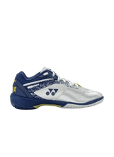 Load image into Gallery viewer, Yonex Badminton Shoe Power Cushion 65Z Women (Silver/Navy) - VA Edition
