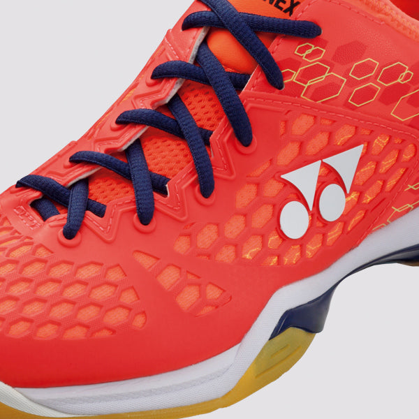 YONEX POWER CUSHION 03Z MEN COURT SHOES RED Oregon Badminton Academy Pro Shop