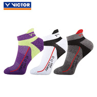 VICTOR badminton Socks Boat 2018 sports professional socks Men VICTOR SK144 RED