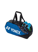 Load image into Gallery viewer, Yonex (Fine Blue) 6pk Pro Tournament Badminton Tennis Racket Bag (BA92231)
