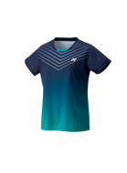 Yonex YW0025 Women's Crew Neck Shirt (Denim Navy)