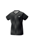 Yonex YW0026 Women's Crew Neck Shirt (Black)